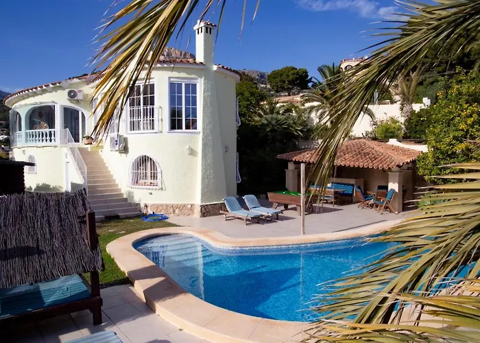 Villa Belucra,10P,Seaview,Jacuzzi,Pool Calpe