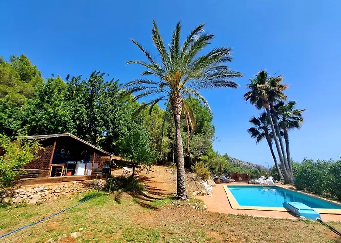 India Cabin En Casa Del Paso Alicante with Pool